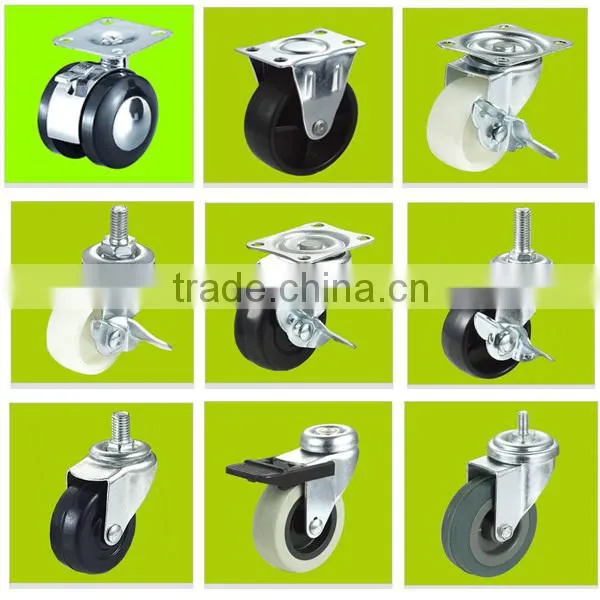 Zinc Alloy Screw Caster Furniture Wheel
