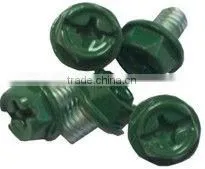 Six-lobe recessed pan head self tapping screws
