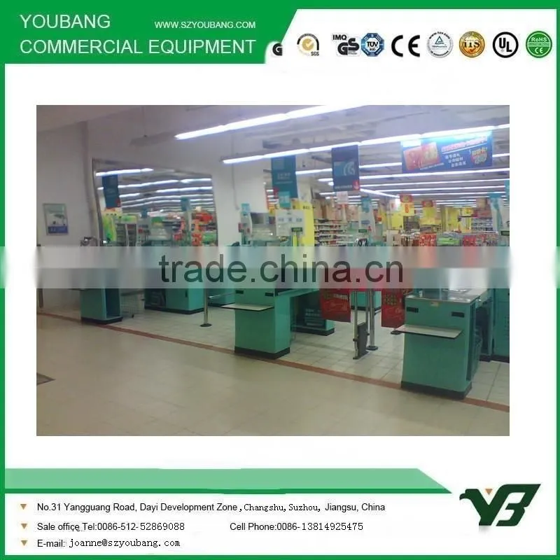 supermarket checkout counter for sale