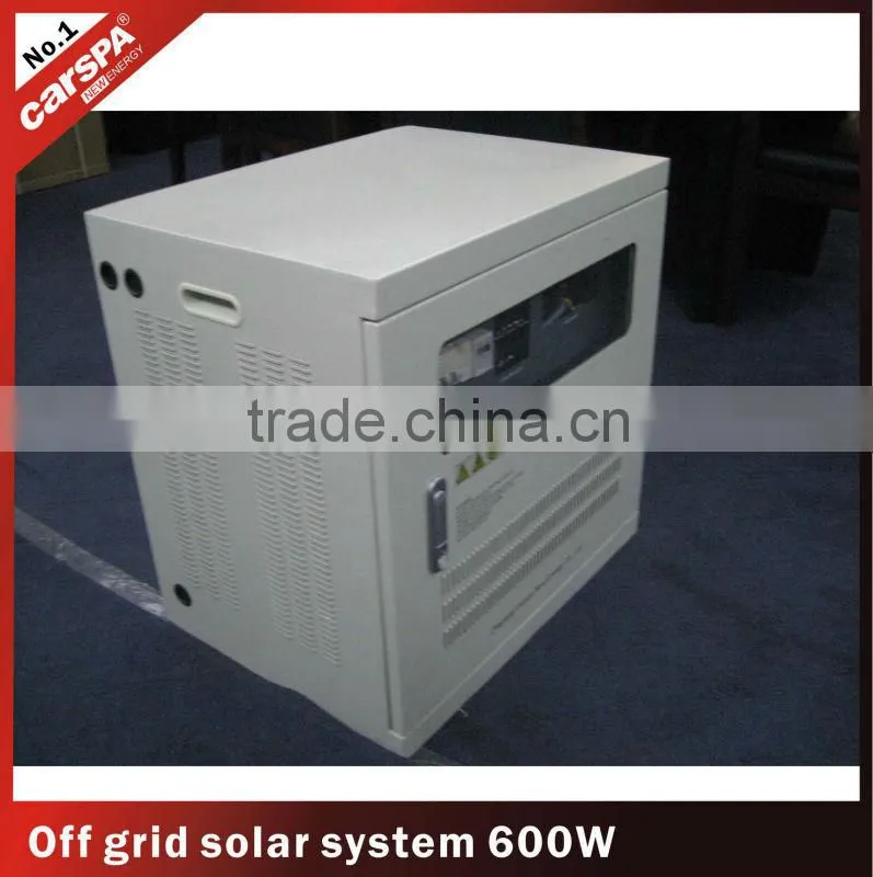 600W off grid solar panel power system for small homes