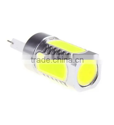 Energy-saving 700Lm 220V G9 Socket 8W 5 SMD COB LED Light Bulb Lamp White Light and Warm White Light
