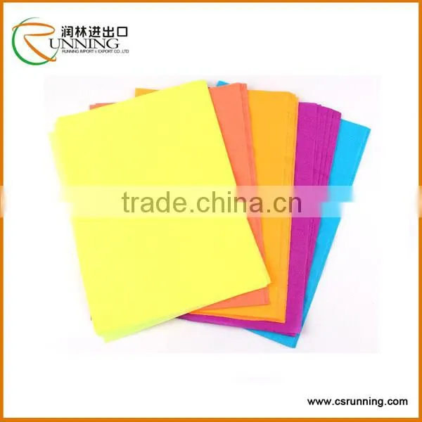 Hot sale Colorfast&Flameproof Crepe Paper in Sheet/Roll
