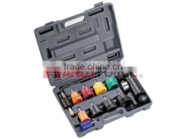 10PCS Radiator Cap Pressure Test Kit, Cooling System Service Tools of Auto Repair Tools