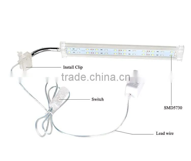 Zhongshan factory led aquarium light for coral fish tank lighting controller