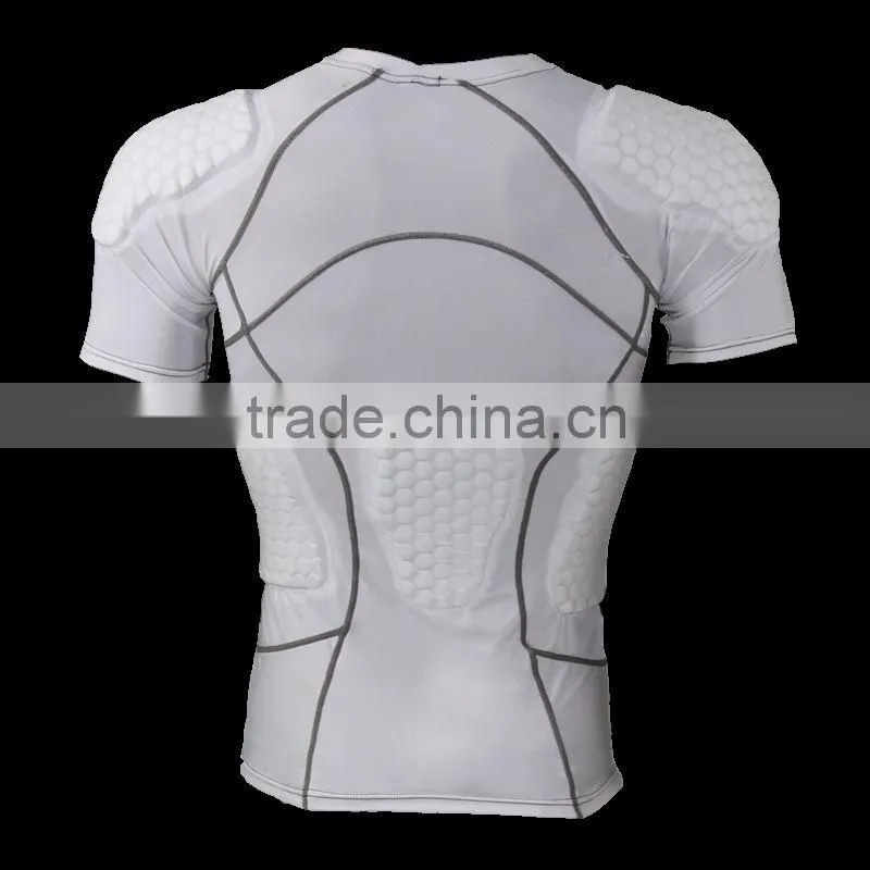 quick dry anti-collision wear,customize anti-collision apparel,protection compression padded wear