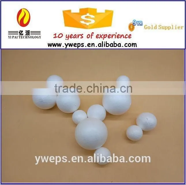 Yiwu small packing soft foam balls for sale/decorative polyfoam balls