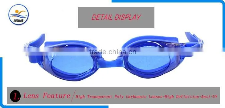 Chinese manufacturer wholesale professional safety fashionable anti-fog silicone swimming glasses for dive