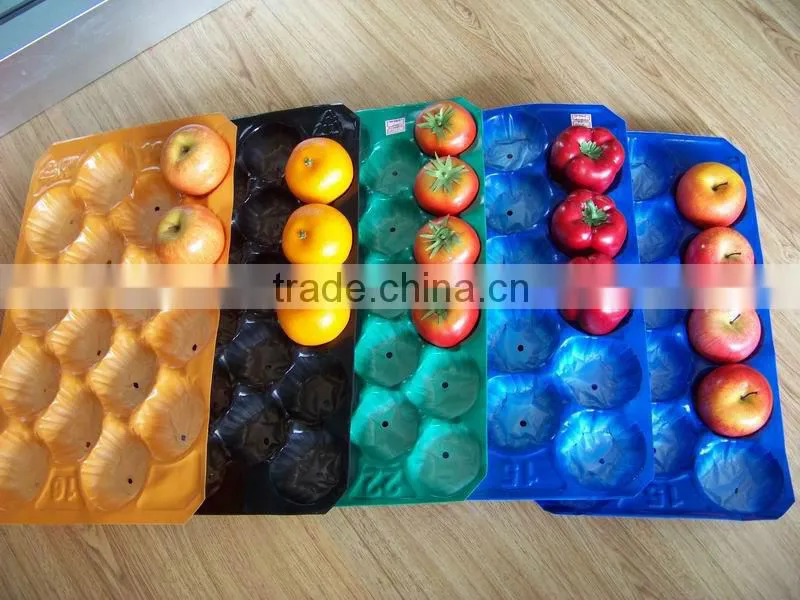 Plastic Stackable Fruit Tray