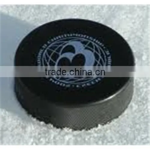 colorful ice hockey puck, weidht added ice hockey ball, print logo available ice hockey puck