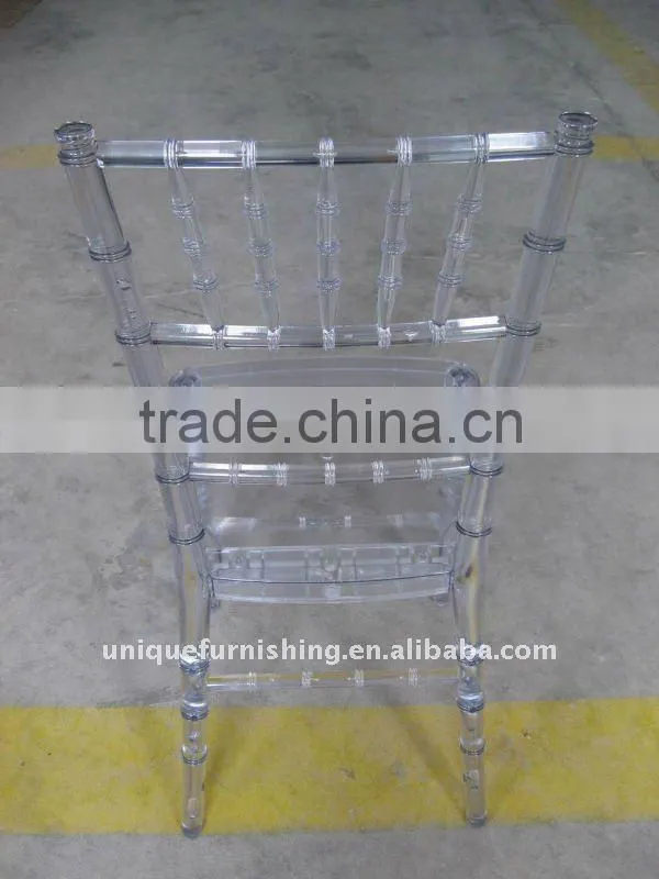 Transparent Resin Chiavari Chair For Wedding Chair