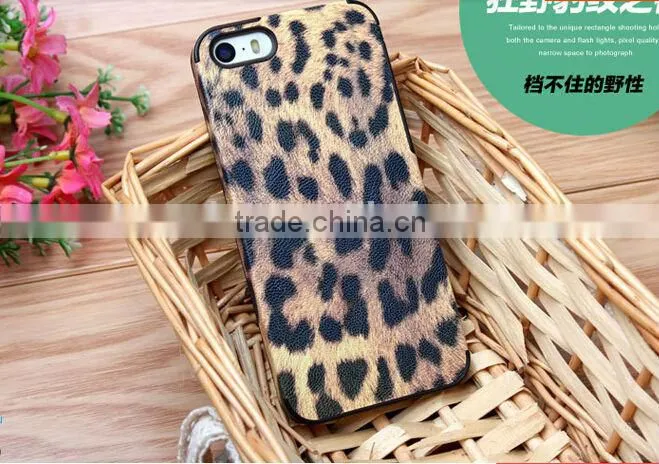 OEM leather phone back case for iphone 6