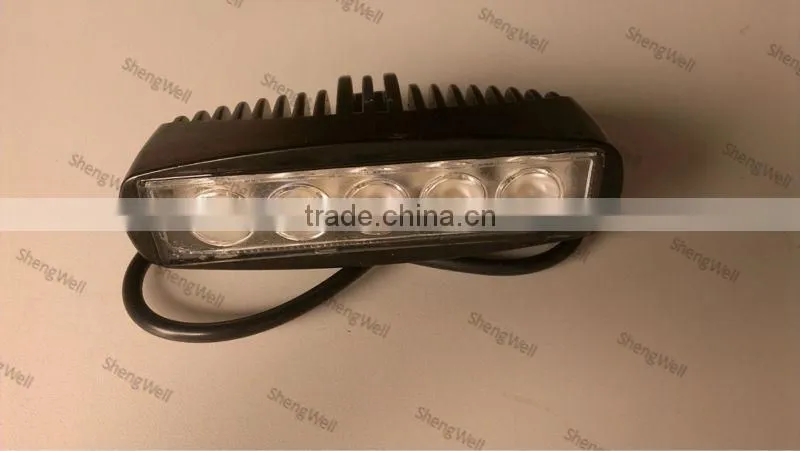 ShengWell Auto 15W 10-30v DC IP67 epistar led work light car led work light Flood led work light
