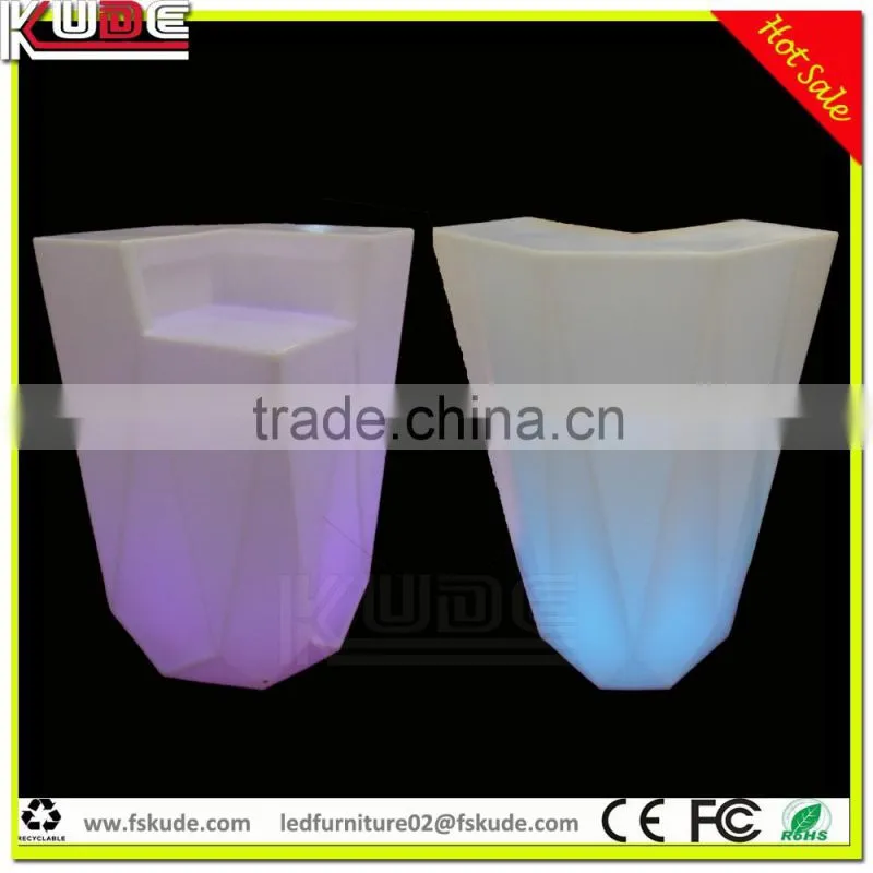 16 colors light illuminated led mobile bar counter for event
