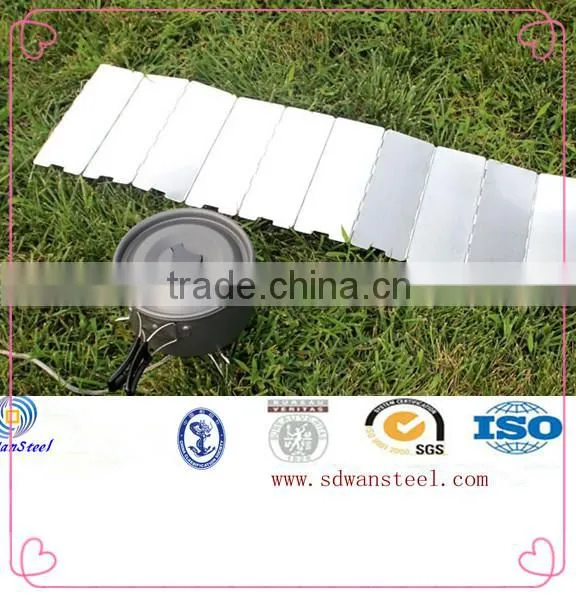 steel wind deflector for picnic