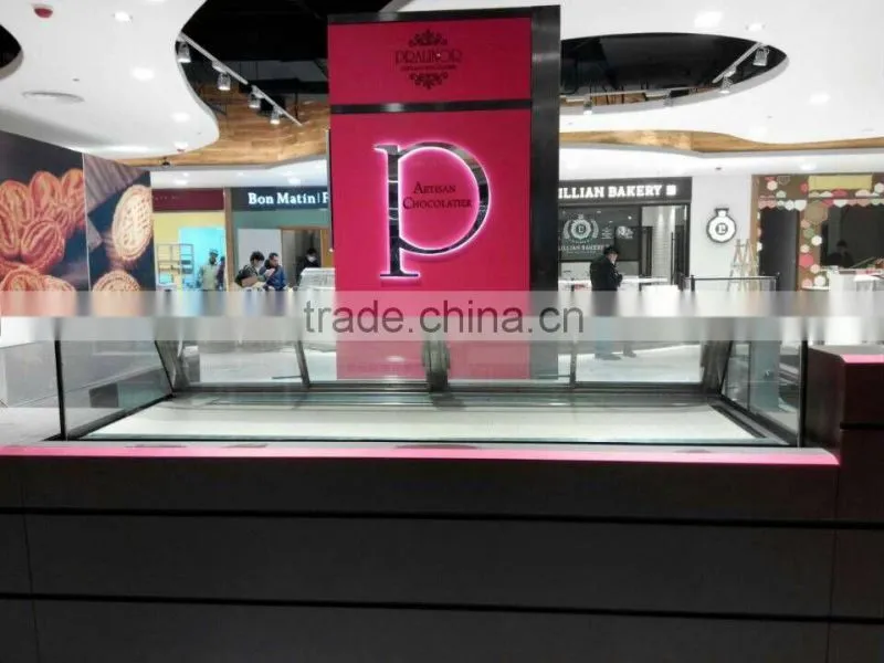 chocolate display counter chocolate display showcase dessert display kiosk