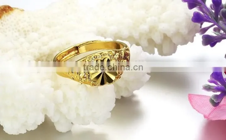 KSTONE 2015 Fall in Love New Model Engagement Gold Couple Ring 18KGP Cooper Wedding ring