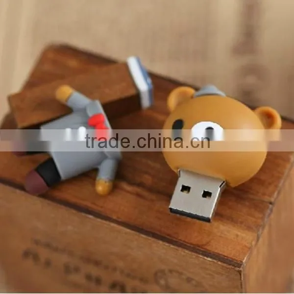 cartoon bear usb flash drive,animal usb,wedding gift usb 128MB - 64GB