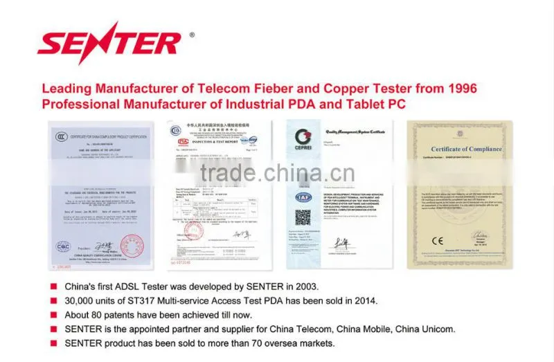 Hand free SENTER ST230F test telephone small telephone line tester