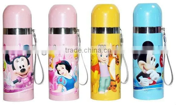 500ml steel vacuum flask keep hot and cool