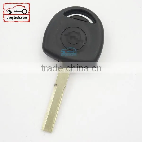 Okeytech Opel transponder chip key shell blank with HU43 blade with logo transponder chip key blank opel car key case