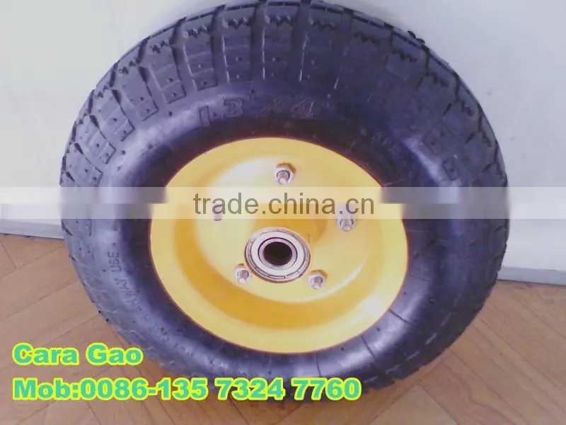 high quality pneumatic rubber wheels 13x4.00-6