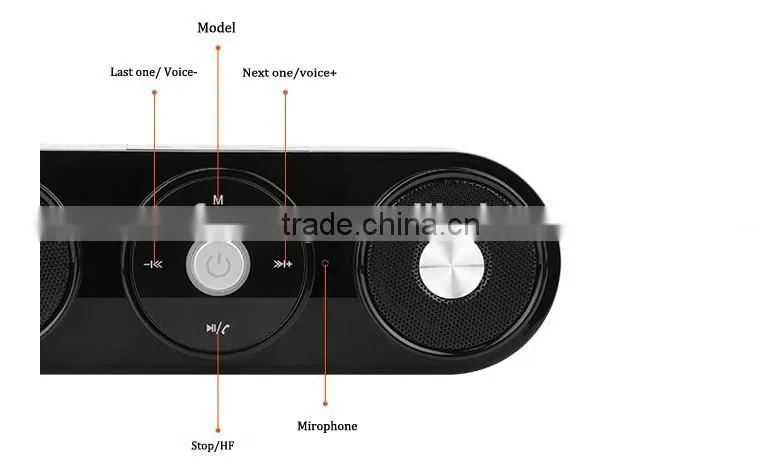 HIFI wireless speaker with bluetooth sport TF card