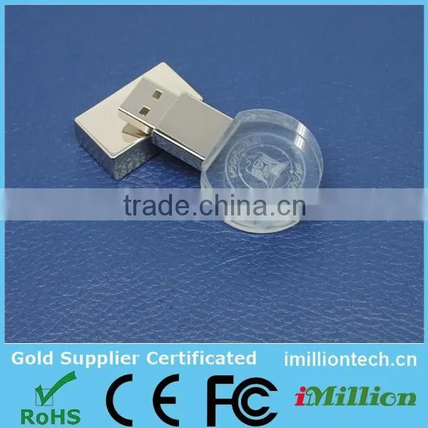 free sample pen drive 32gb crystal