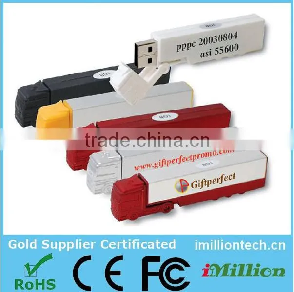 Semi-Trailer Truck USB Flash Drive / Cargo Truck USB Flash Drive / Container Truck USB Flash Drive