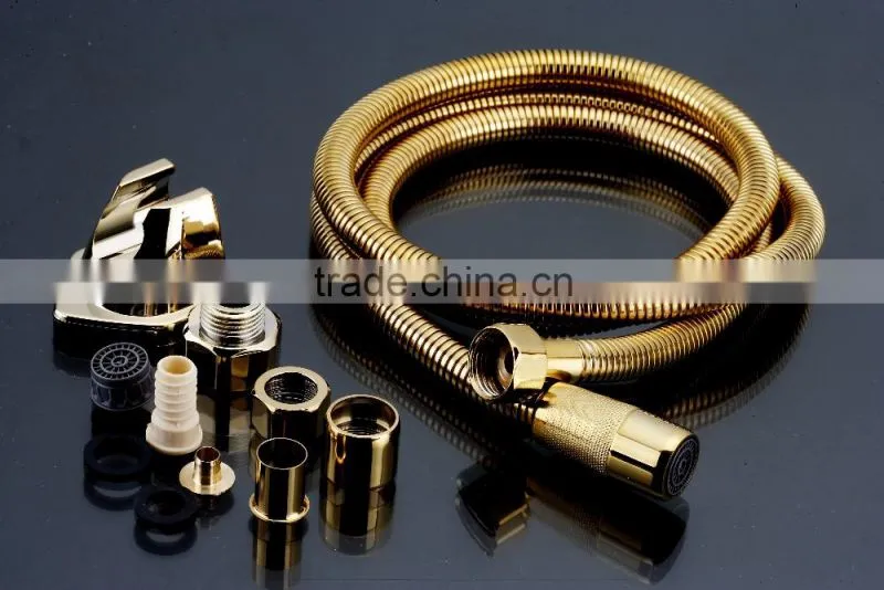 Shower hose with Titanium plated
