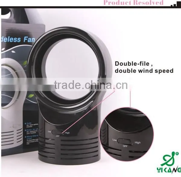 Low price YK-1102 no leaf mini bladeless fan