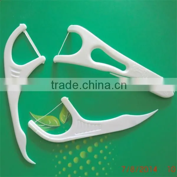 high quality dental floss toothpicks, disposable, but can be reusable over 10day, China supplier