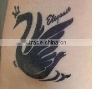 swan tatoo sticker