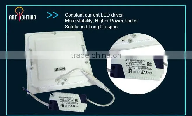 2014 Good quality 18w indoor ultra thin led panel light