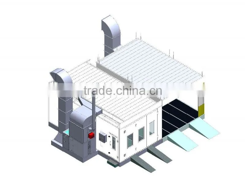 JF spray booth doors spray booth paint booth bake oven automotive spray booth