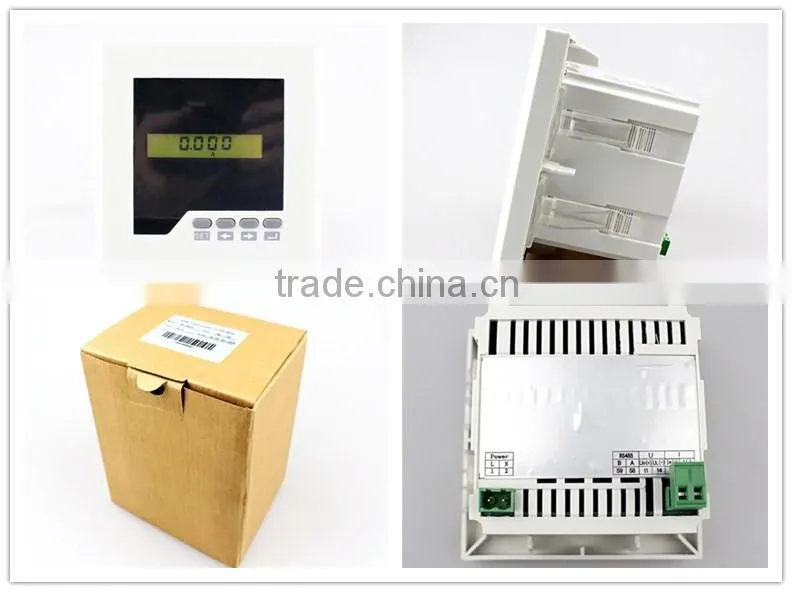 ME-AA2Y Panel size 120*120mm Whole price single-phase LCD display Ac digital AMP meter