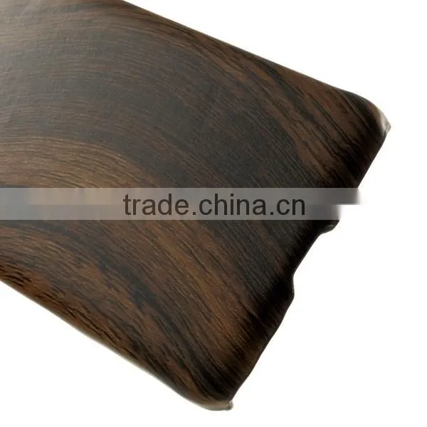 Shenzhen manufacturer for Samsung Galaxy Alpha wood case, PC case for Samsung Galaxy Alpha with wood grain