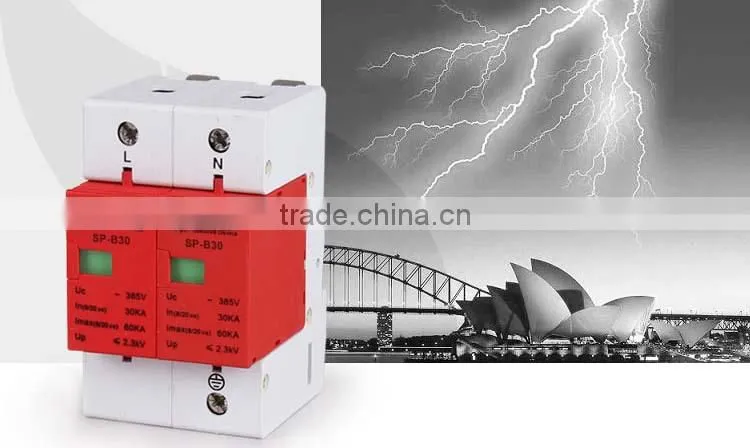 Saip/Saipwell AC Surge Protective Device 2P SPD (SP-B30)