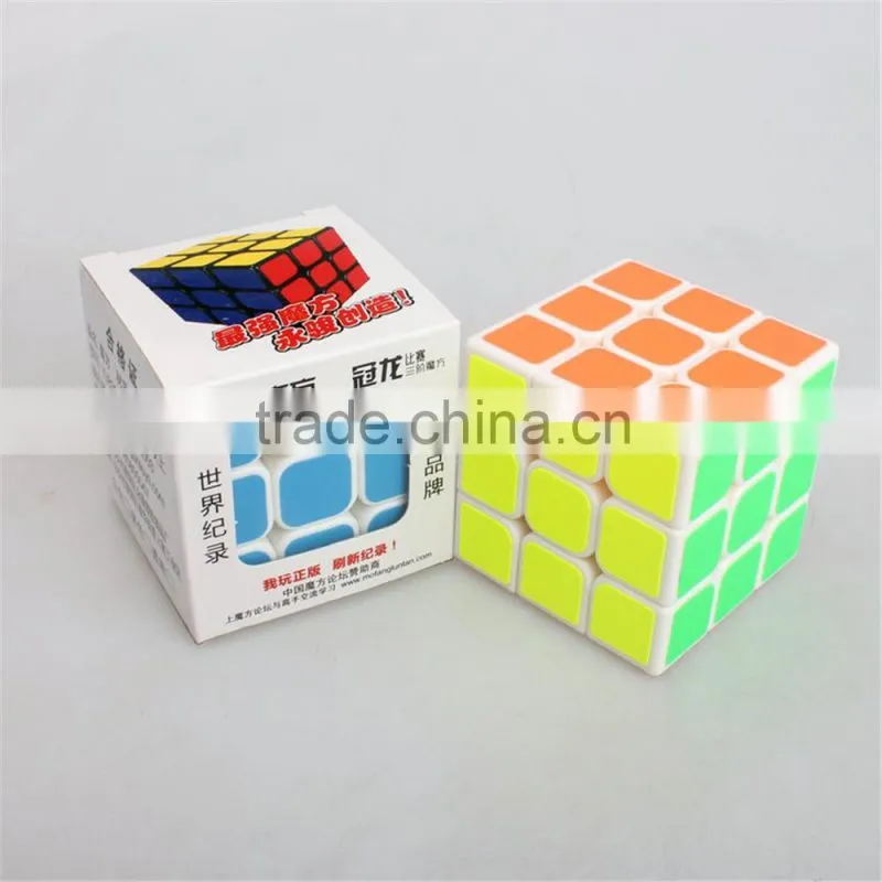Guanlong third-order cube Speed Puzzle Cube Profession Speed Cube Puzzle Smooth promotion puzzle cubes