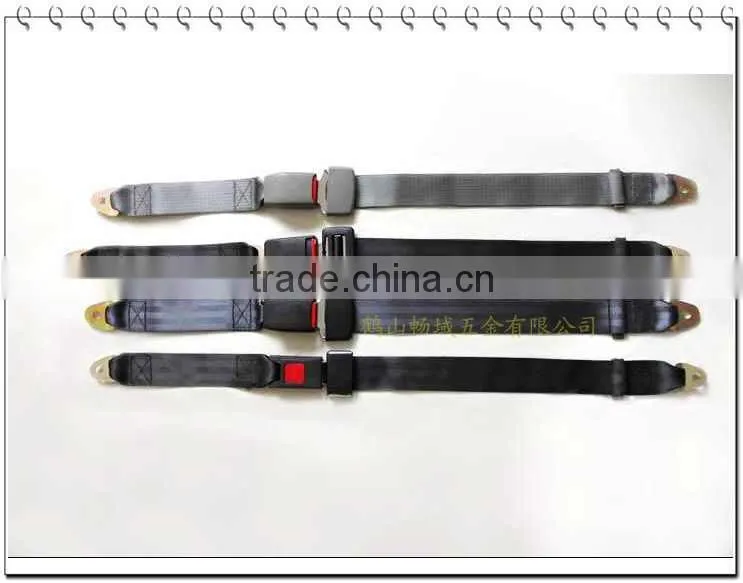 Simple two-point safety belt