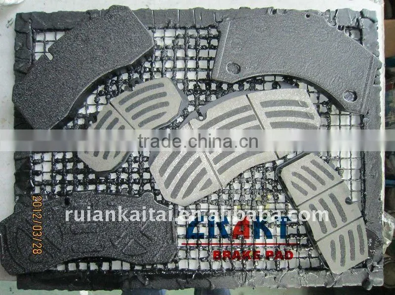 HIGH QUALITY BRAKE PAD FOR MERCEDES BUS OR TRUCK