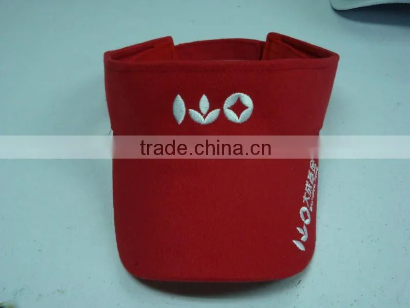 Bright contrast color cotton golf cap cute sun visor cap