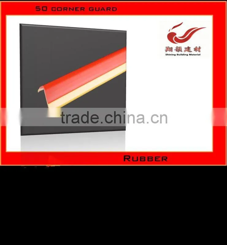 Newest antibiosis and antisepsis Rubber Corner Guard for hospital,hotel, school