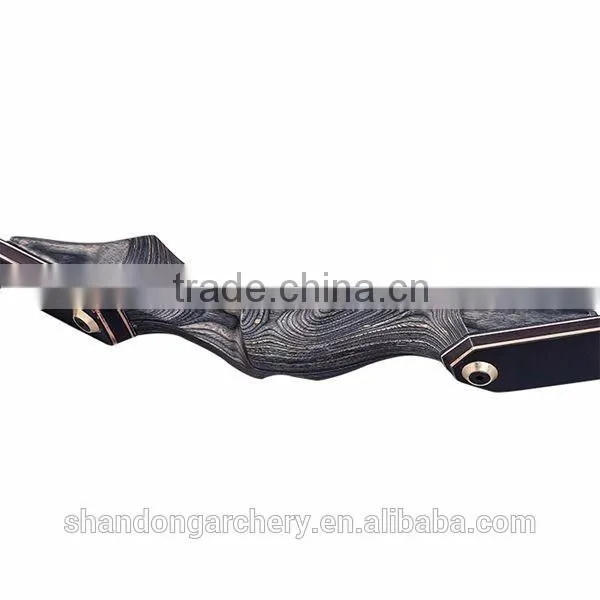 2016 new archery black wood recurve bow hunting for adult