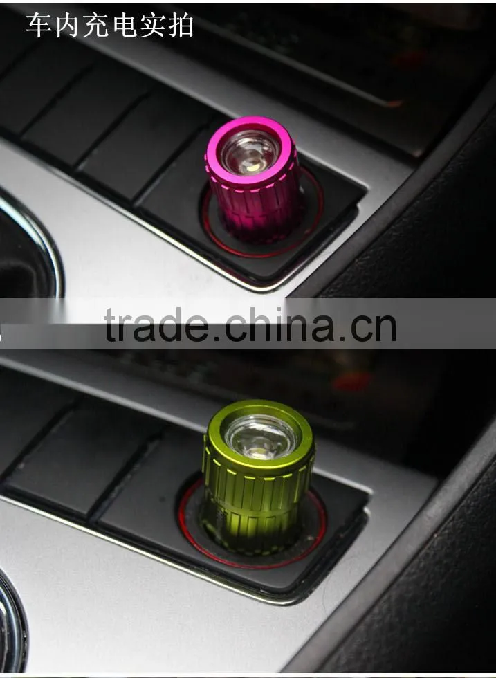 cheap 7 color mini led torch