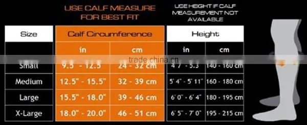 Custom Sports Leg Sleeve Running Compression Calf Sleeve