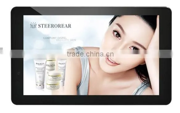 Wall mounts 32" Floor Standing touch Screen display/ indoor lcd advertising player/usb digital advertising kiosk 32"