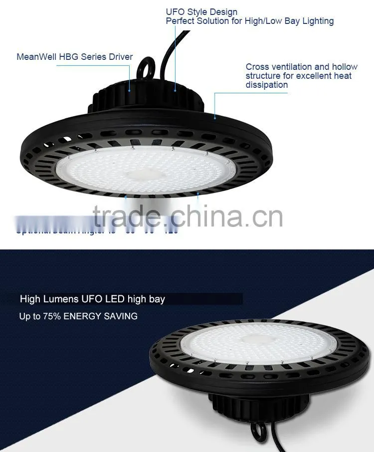 Factory Supply SAA CE RoHS led ufo high bay light