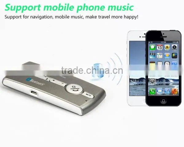 Stylish E02 speakerphone car kit bluetooth