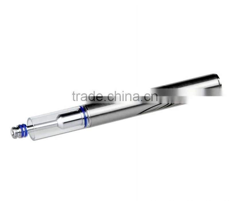 High quality 510 thread Hemp Oil CBD vape pen with Metal tip Glass tank
