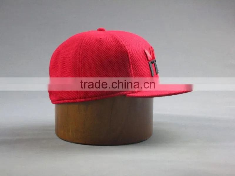 Customer high quality Pineapple net 6- panel snapback hat with 3D Embroidered Patch